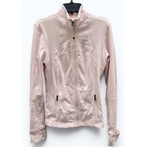 Lululemon Define Jacket Strawberry Milkshake Pink Size 6 Full Zip